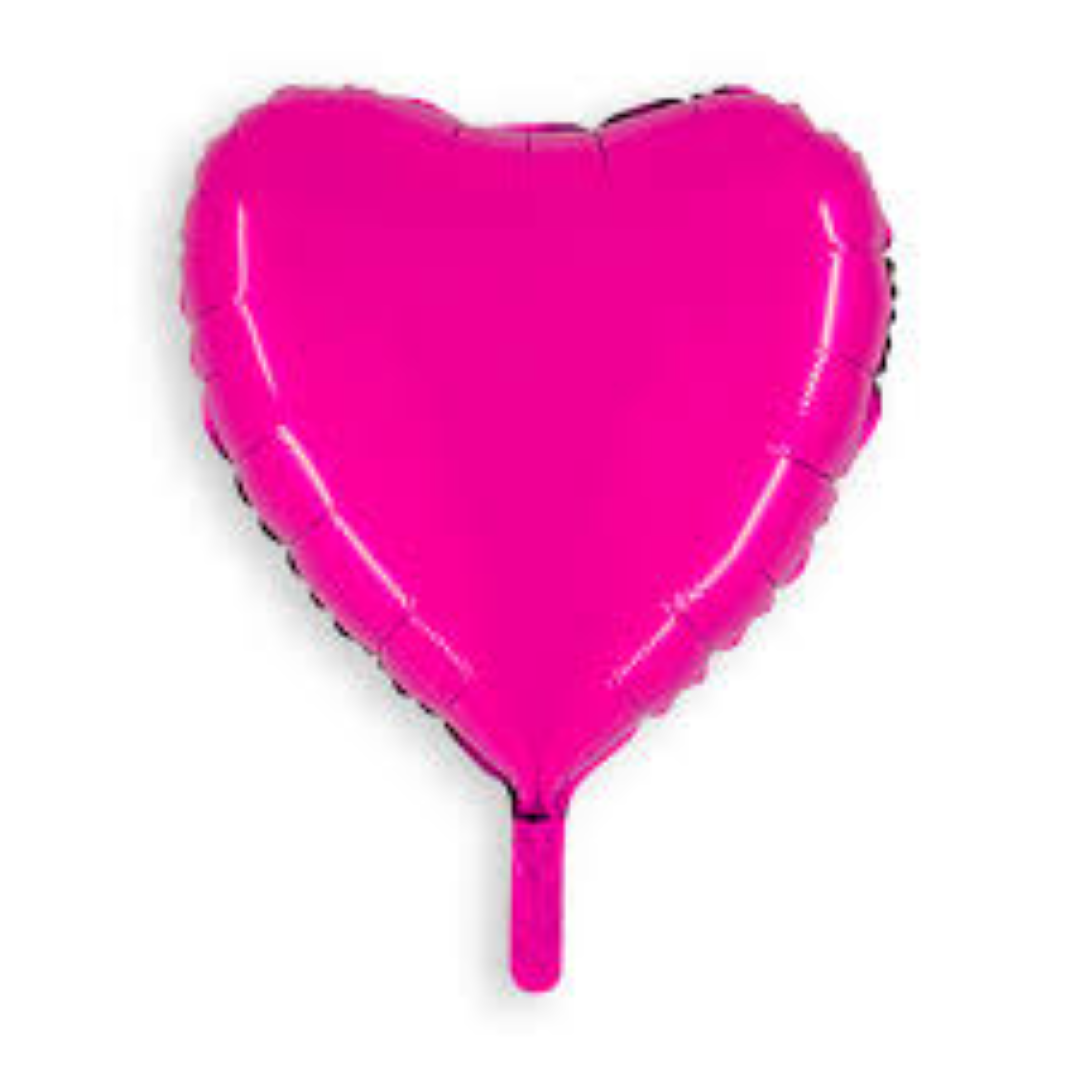 GEMAR HEARTS FOIL FUXIA